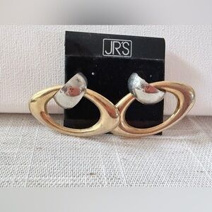 Gold and Silver Women's Earrings